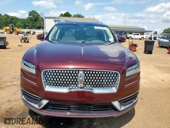 2019 Lincoln Nautilus Reserve with VIN 2LMPJ6LP7KBL61802, listed as a Copart auction lot 64099465 with 57,222 mi miles and Salvage title. Bid and sale history available at DreamBid. Image 5.
