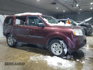 2014 Honda Pilot LX with VIN 5FNYF4H25EB008957, listed as a Copart auction lot 44562835 with 151,054 mi miles and Salvage Title. Bid and sale history available at DreamBid. Image 4.