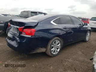 2016 Chevrolet Impala LT with VIN 2G1105SA9G9200570, listed as a Copart auction lot 58587575 with 133,489 mi miles and Salvage title. Bid and sale history available at DreamBid. Image 3.