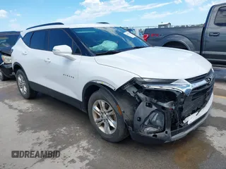 2020 Chevrolet Blazer LT with VIN 3GNKBBRAXLS597320, listed as a IAAI auction lot 42457155 with 83,045 mi miles and . Bid and sale history available at DreamBid. Image 1.