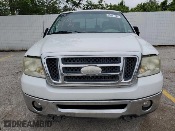 2008 Ford F-150 XLT with VIN 1FTPW14V88FA31353, listed as a Copart auction lot 55671745 with 206,024 mi miles and Clean title. Bid and sale history available at DreamBid. Image 5.