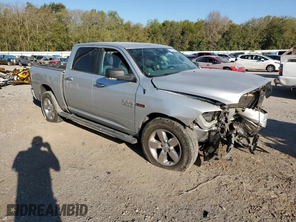 2018 Ram 1500 Big Horn with VIN 1C6RR7LM3JS357044, listed as a Copart auction lot 73511544 with 127,060 mi miles and Salvage Title. Bid and sale history available at carsss.com. Image 4.