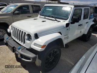 2023 Jeep Wrangler Sahara with VIN 1C4JJXP67PW630321, listed as a Copart auction lot 54579155 with 40,024 mi miles and Clean Title. Bid and sale history available at DreamBid. Image 1.