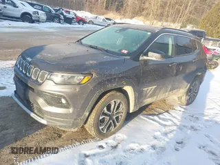 2022 Jeep Compass Limited z VIN 3C4NJDCB9NT105007, wystawiony jako IAAI lot #41334808 z przebiegiem 36 363 mil mil oraz . Historia ofert i sprzedaży dostępna na DreamBid. Obrazek 17.
