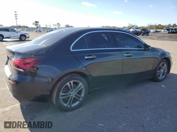 2020 Mercedes-Benz A 220 with VIN W1K3G4FB5LJ221817, listed as a Copart auction lot 44900485 with 61,912 mi miles and Salvage Title. Bid and sale history available at DreamBid. Image 3.