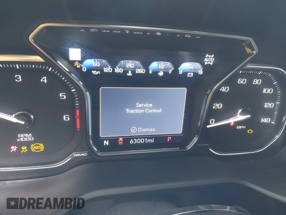 2021 GMC Yukon Denali with VIN 1GKS2DKL8MR125626, listed as a IAAI auction lot 41796439 with 63,001 mi miles. Bid and sale history available at carsss.com. Image 7.