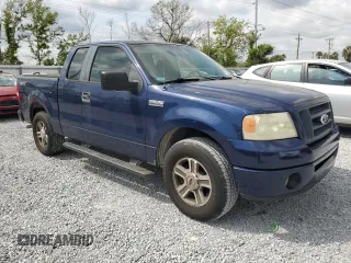 2008 Ford F-150 STX with VIN 1FTRX12W68FB55946, listed as a Copart auction lot 50405005 with 126,841 mi miles and Clean Title. Bid and sale history available at carsss.com. Image 4.