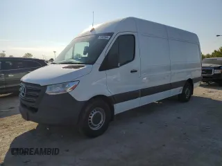 2022 Mercedes-Benz Sprinter Cargo with VIN W1Y4ECHY7NT096726, listed as a Copart auction lot 71882504 with Not Provided miles and Clean Title. Bid and sale history available at carsss.com. Image 1.