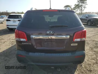 2013 Kia Sorento LX with VIN 5XYKT4A24DG387790, listed as a Copart auction lot 48823965 with 169,915 mi miles and Clean Title. Bid and sale history available at carsss.com. Image 6.