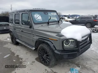 2021 Mercedes-Benz G 550 with VIN W1NYC6BJ9MX418324, listed as a Copart auction lot 38292194 with 14,800 mi miles and . Bid and sale history available at carsss.com. Image 4.