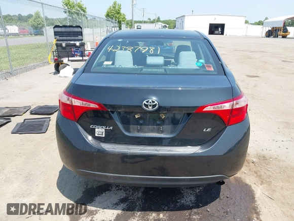 2018 Toyota Corolla L with VIN 2T1BURHE6JC041032, listed as a IAAI auction lot 42387981 with 48,094 mi miles and . Bid and sale history available at DreamBid. Image 16.