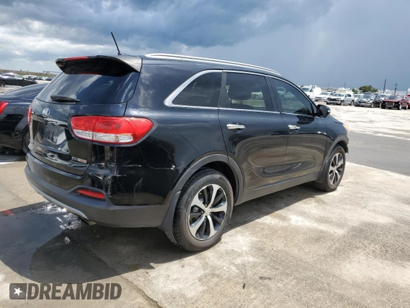 2016 Kia Sorento EX with VIN 5XYPH4A19GG005627, listed as a Copart auction lot 63580745 with 174,611 mi miles and Salvage title. Bid and sale history available at DreamBid. Image 3.