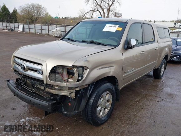 2006 Toyota Tundra SR5 with VIN 5TBET34106S512373, listed as a IAAI auction lot 41919438 with 112,699 mi miles and . Bid and sale history available at DreamBid. Image 18.