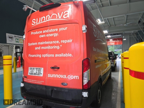 2023 Ford Transit Cargo with VIN 1FTBR1X87PKC01635, listed as a IAAI auction lot 42832727 with 17,348 mi miles and . Bid and sale history available at DreamBid. Image 20.
