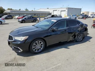 2018 Acura TLX Technology with VIN 19UUB1F53JA002097, listed as a Copart auction lot 61794065 with 84,668 mi miles and Salvage title. Bid and sale history available at DreamBid. Image 1.