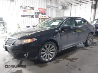 2010 Lincoln MKS w/EcoBoost with VIN 1LNHL9FT5AG606768, listed as a IAAI auction lot 41504590 with 112,275 mi miles. Bid and sale history available at carsss.com. Image 2.