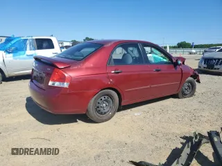 2007 Kia Spectra EX z VIN KNAFE121275436205, wystawiony jako Copart lot #57680055 z przebiegiem 141 670 mil mil oraz Szkoda całkowita • Salvage title. Historia ofert i sprzedaży dostępna na DreamBid. Obrazek 3.