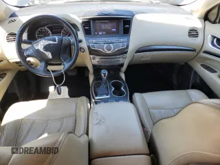 2017 Infiniti QX60 with VIN 5N1DL0MM9HC526851, listed as a Copart auction lot 49279855 with 121,808 mi miles and Salvage Title. Bid and sale history available at carsss.com. Image 8.