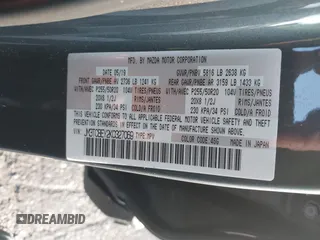 2019 Mazda CX-9 Signature with VIN JM3TCBEY2K0327069, listed as a IAAI auction lot 41136275 with 43,933 mi miles. Bid and sale history available at carsss.com. Image 9.