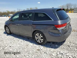 2016 Honda Odyssey EX-L with VIN 5FNRL5H61GB072390, listed as a Copart auction lot 54174445 with 149,088 mi miles and Salvage Title. Bid and sale history available at DreamBid. Image 2.