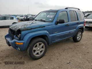 2003 Jeep Liberty Limited z VIN 1J4GL58K03W543658, wystawiony jako Copart lot #54592185 z przebiegiem Nie podano mil oraz Szkoda całkowita • Salvage title. Historia ofert i sprzedaży dostępna na DreamBid. Obrazek 1.