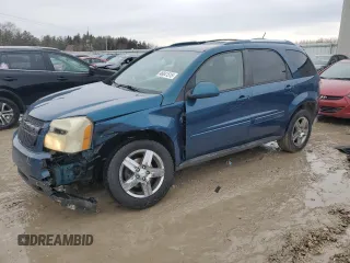 2007 Chevrolet Equinox LT with VIN 2CNDL73F076234105, listed as a Copart auction lot 46841515 with 200,396 mi miles and Clean Title. Bid and sale history available at carsss.com. Image 1.