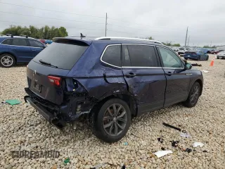 2022 Volkswagen Tiguan SE with VIN 3VV3B7AX9NM124110, listed as a Copart auction lot 49133975 with 22,292 mi miles and Salvage title. Bid and sale history available at DreamBid. Image 3.