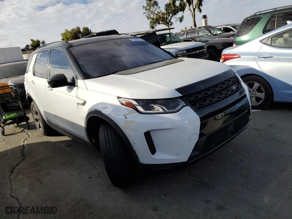 2021 Land Rover Discovery Sport SE with VIN SALCP2FX8MH883077, listed as a Copart auction lot 75783573 with 49,620 mi miles. Bid and sale history available at carsss.com. Image 4.
