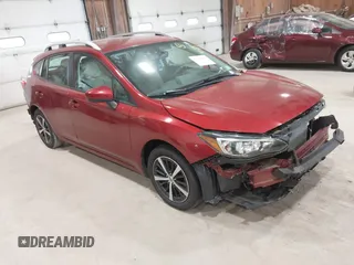 2019 Subaru Impreza Premium z VIN 4S3GTAC6XK3753208, wystawiony jako IAAI lot #42346610 z przebiegiem 88 376 mil mil oraz . Historia ofert i sprzedaży dostępna na DreamBid. Obrazek 1.