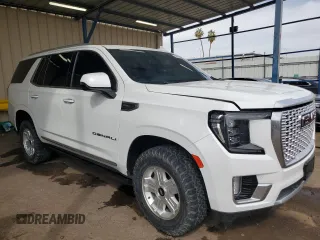 2023 GMC Yukon Denali with VIN 1GKS1DKL1PR239104, listed as a Copart auction lot 47228325 with 64,922 mi miles and Clean Title. Bid and sale history available at carsss.com. Image 4.