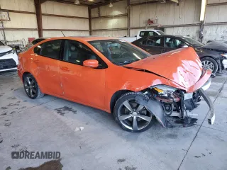 2015 Dodge Dart GT with VIN 1C3CDFEBXFD228320, listed as a Copart auction lot 48583035 with 73,892 mi miles and Salvage Title. Bid and sale history available at carsss.com. Image 4.