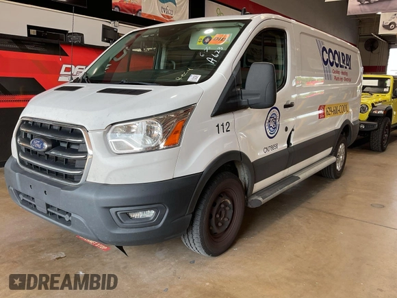 2020 Ford Transit Cargo z VIN 1FTBR1Y89LKA77943, wystawiony jako IAAI lot #42642576 z przebiegiem 144 064 mil mil oraz . Historia ofert i sprzedaży dostępna na DreamBid. Obrazek 39.