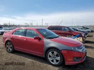 2012 Ford Fusion SPORT with VIN 3FAHP0KC9CR348685, listed as a Copart auction lot 50292995 with 161,052 mi miles and Salvage Title. Bid and sale history available at carsss.com. Image 4.