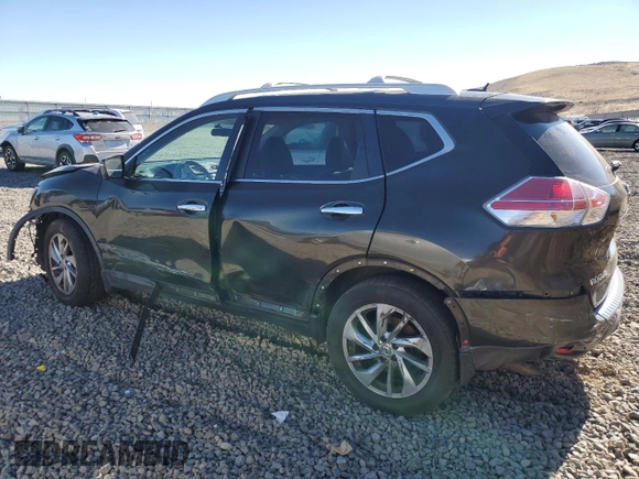 2014 Nissan Rogue SV with VIN 5N1AT2MT0EC792583, listed as a Copart auction lot 46142005 with Not Provided miles and Salvage Title. Bid and sale history available at carsss.com. Image 2.
