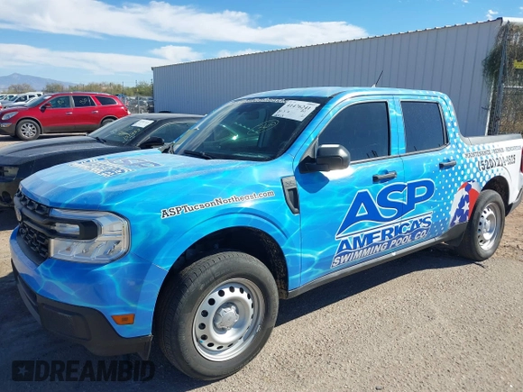 2023 Ford Maverick XL with VIN 3FTTW8E39PRA39306, listed as a IAAI auction lot 41476241 with 12,003 mi miles and . Bid and sale history available at DreamBid. Image 18.