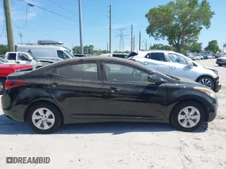 2016 Hyundai Elantra SE with VIN KMHDH4AE7GU628373, listed as a IAAI auction lot 41936414 with 55,609 mi miles. Bid and sale history available at carsss.com. Image 13.