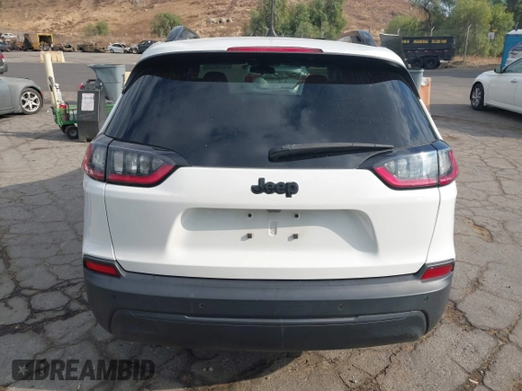 2020 Jeep Cherokee Latitude Plus with VIN 1C4PJLLB4LD648609, listed as a IAAI auction lot 41338280 with 60,347 mi miles. Bid and sale history available at carsss.com. Image 16.