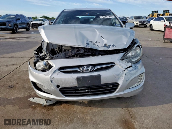 2012 Hyundai Accent GS with VIN KMHCT5AE8CU031209, listed as a Copart auction lot 57881945 with 126,756 mi miles and Salvage title. Bid and sale history available at DreamBid. Image 5.