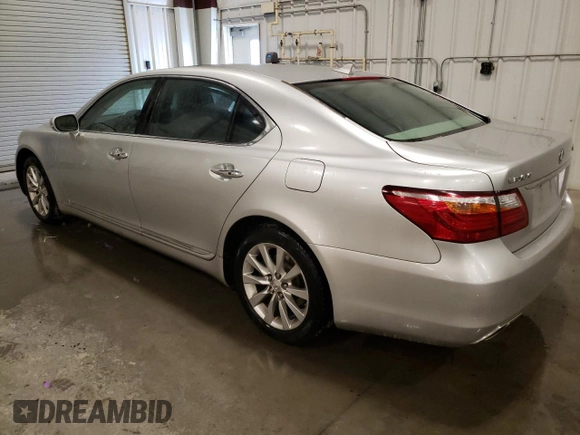 2010 Lexus LS 460 L with VIN JTHDL5EF4A5001206, listed as a Copart auction lot 43174595 with 160,205 mi miles and Clean title. Bid and sale history available at DreamBid. Image 2.
