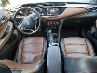 2021 Buick Encore GX Essence with VIN KL4MMFSL5MB143241, listed as a Copart auction lot 49998005 with 122,262 mi miles and Clean Title. Bid and sale history available at carsss.com. Image 8.