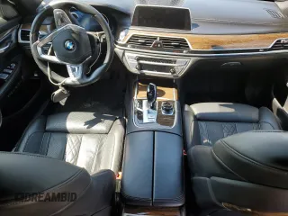 2018 BMW 7 Series ALPINA B7 xDrive with VIN WBA7F2C51JG423899, listed as a Copart auction lot 48872304 with 0 mi miles and Salvage Title. Bid and sale history available at carsss.com. Image 8.
