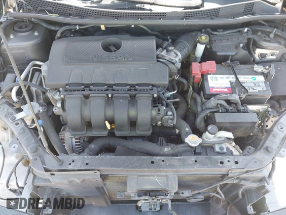 2019 Nissan Sentra S with VIN 3N1AB7AP7KY252391, listed as a IAAI auction lot 41969629 with 100,995 mi miles. Bid and sale history available at carsss.com. Image 10.