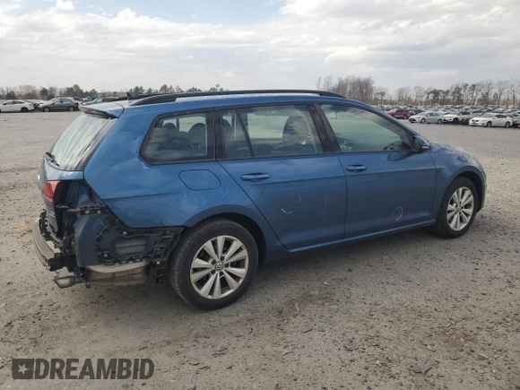 2017 Volkswagen Golf S z VIN 3VW017AU0HM536802, wystawiony jako Copart lot #49988965 z przebiegiem 51 602 mil mil oraz Szkoda całkowita • Salvage title. Historia ofert i sprzedaży dostępna na DreamBid. Obrazek 3.