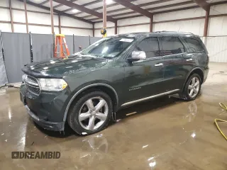 2011 Dodge Durango Citadel with VIN 1D4RE5GG8BC689329, listed as a Copart auction lot 89279205 with 158,339 mi miles and Clean Title. Bid and sale history available at carsss.com. Image 1.