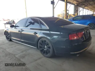 2011 Audi A8 z VIN WAURVAFD5BN019557, wystawiony jako Copart lot #54801035 z przebiegiem 148 688 mil mil oraz Tytuł czysty. Historia ofert i sprzedaży dostępna na DreamBid. Obrazek 2.