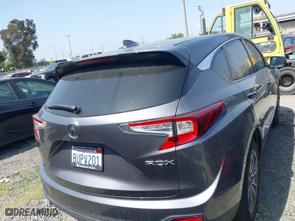 2021 Acura RDX w/Technology Package with VIN 5J8TC1H59ML005505, listed as a IAAI auction lot 41571125 with 46,451 mi miles. Bid and sale history available at carsss.com. Image 17.