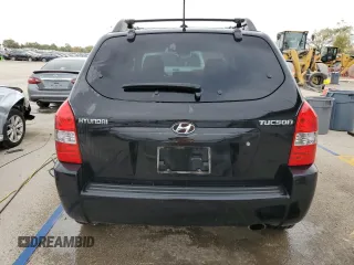 2008 Hyundai Tucson GLS with VIN KM8JM12B58U912894, listed as a Copart auction lot 75886774 with 100,089 mi miles and Salvage Title. Bid and sale history available at carsss.com. Image 6.
