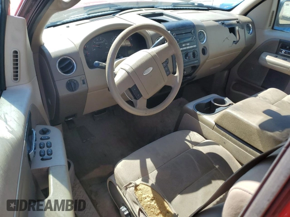 2005 Ford F-150 STX with VIN 1FTRX12W25FA03237, listed as a Copart auction lot 45894615 with 240,826 mi miles and Salvage Title. Bid and sale history available at carsss.com. Image 8.