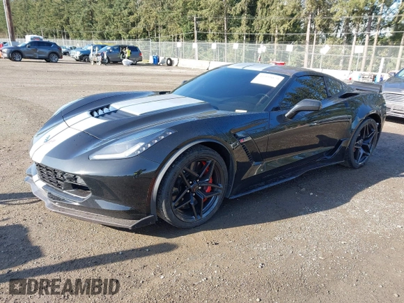 2018 Chevrolet Corvette Z06 3LZ with VIN 1G1YU2D62J5602073, listed as a IAAI auction lot 41999079 with 16,312 mi miles and . Bid and sale history available at DreamBid. Image 2.