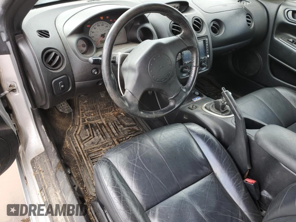2001 Mitsubishi Eclipse with VIN 4A3AC54H21E173268, listed as a Copart auction lot 48350865 with 143,444 mi miles and Clean Title. Bid and sale history available at DreamBid. Image 8.